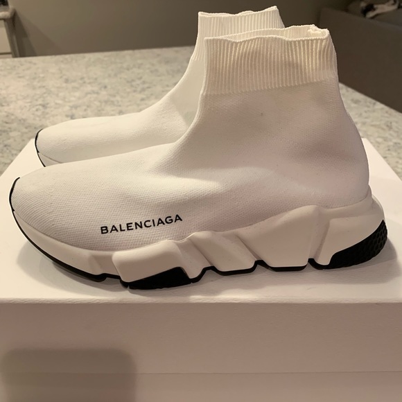 white speed trainers